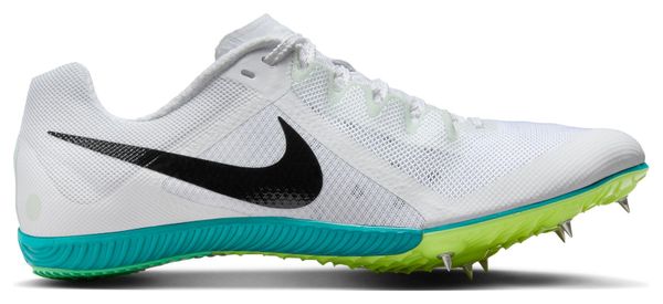 Nike Zoom Rival Wit/Groen Heren Track &amp; Field Schoenen