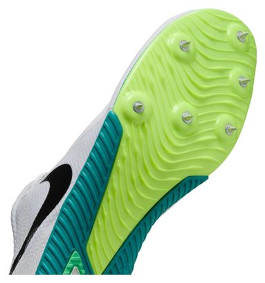 Chaussures d'Athlétisme Nike Zoom Rival Blanc/Vert Homme