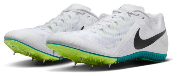 Nike Zoom Rival Wit/Groen Heren Track &amp; Field Schoenen