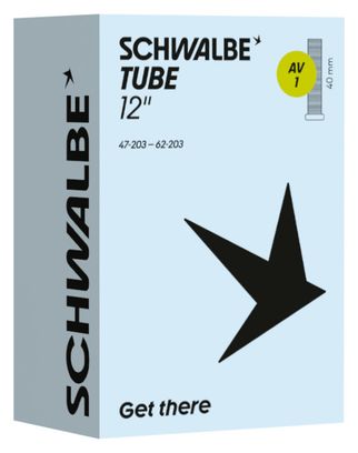 Camera d'aria Schwalbe AV1 12'' Schrader 40 mm