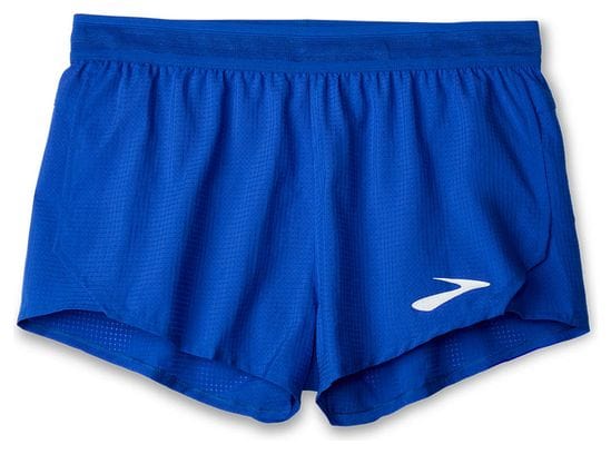 Brooks Elite 2in Blue Women's Split Shorts