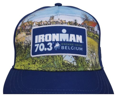 Casquette Ironman 70.3 Belgique Event Trucker Bleu