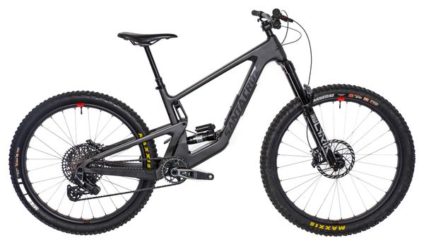 VTT Tout-Suspendu Santa Cruz Bronson 4.1 CC Sram X0 Eagle AXS 12V 29''/27.5'' (MX) Matte Dark Matter - Produit Reconditionné