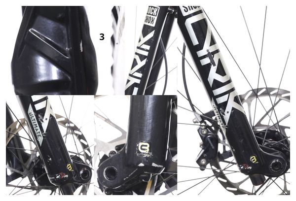 VTT Tout-Suspendu Santa Cruz Bronson 4.1 CC Sram X0 Eagle AXS 12V 29''/27.5'' (MX) Matte Dark Matter - Produit Reconditionné