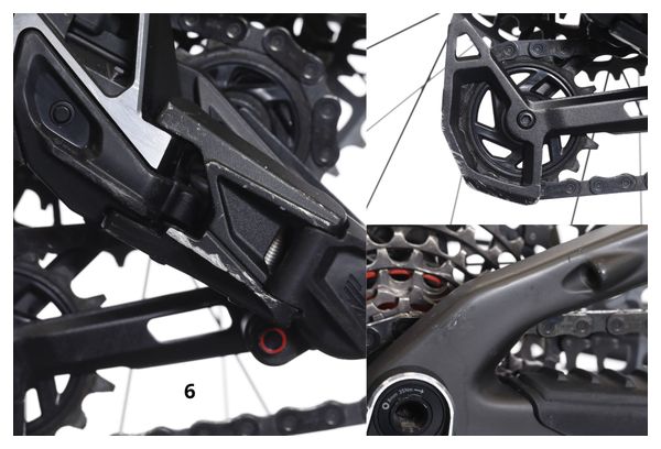 VTT Tout-Suspendu Santa Cruz Bronson 4.1 CC Sram X0 Eagle AXS 12V 29''/27.5'' (MX) Matte Dark Matter - Produit Reconditionné