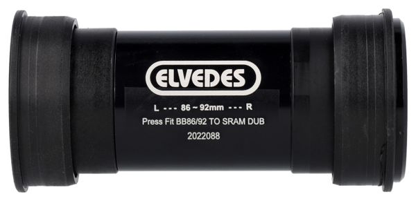 Elvedes PressFit BB86/92 Trapas voor Sram DUB