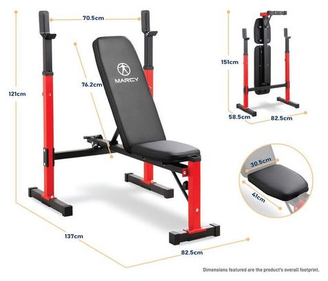 Banc de Musculation Marcy MWB-5511 - Compact et pliable