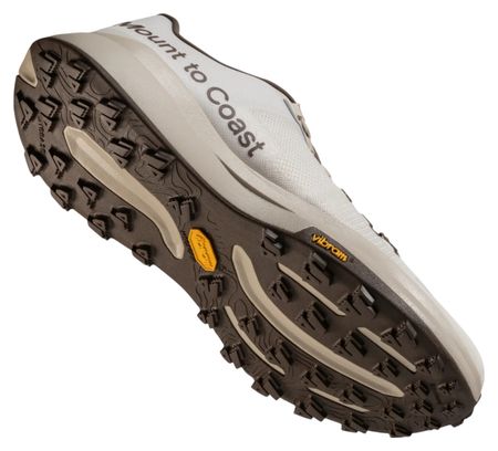 Mount To Coast T1 Beige Men's Trail Running Shoes