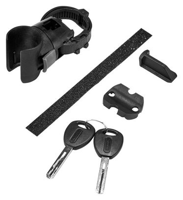 ABUS Verrouillage De Câble Racer 6412K/85 Noir