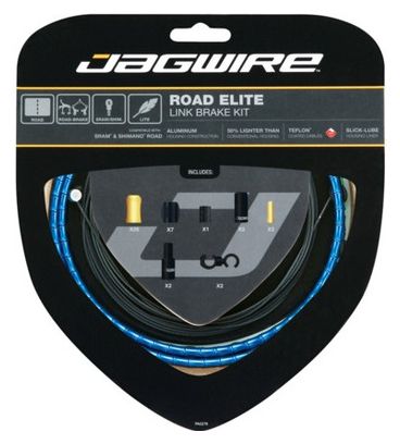 Jagwire Road Elite Link Bremssatz Blau