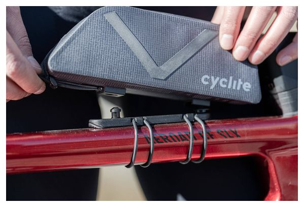 Borsa per tubo superiore Cyclite Nano / 01 | 0,6 L | Nero