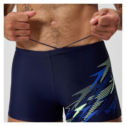 Boxer de baño Medley Logo para hombre azul 