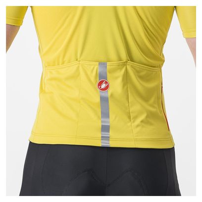 Castelli Classifica Short Sleeve Jersey Yellow