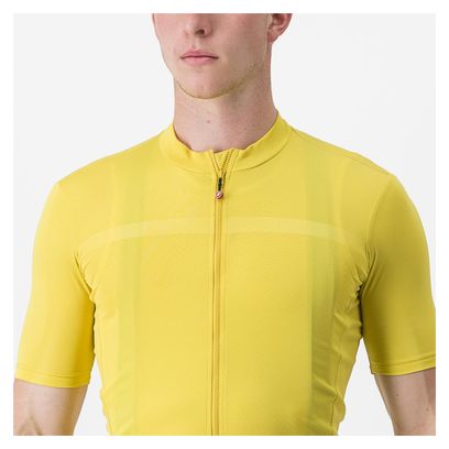Castelli Classifica Short Sleeve Jersey Yellow