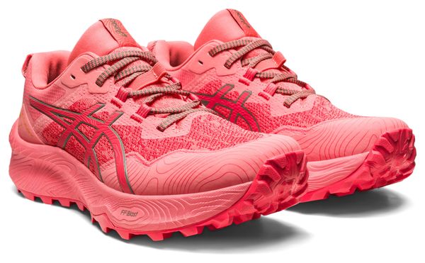 Chaussures de Trail Running Asics Gel Trabuco 11 Rose Femme