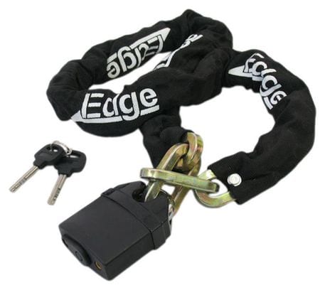 EDGE Cadenas À Chaîne Power 120Cm- Ø10Mm - Noir