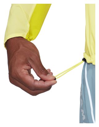 Giacca antivento Mammut Aenergy WB Hooded Giallo Uomo
