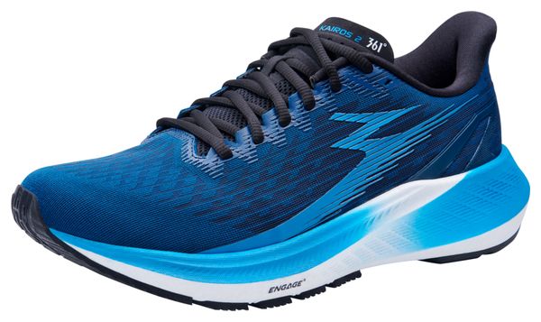 Chaussures de running 361-Kairos 2 (2E) Peacock Blue/Jewel