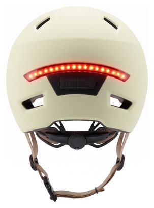 Casque de vélo Clearview visières et éclairage NTA 8776 beige