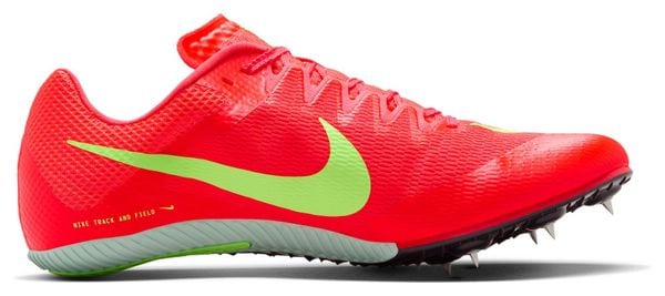 Chaussures d'Athlétisme Nike Zoom Rival Sprint Rouge/Vert Homme