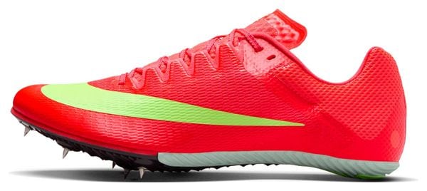 Zapatillas de atletismo Nike Zoom Rival Sprint Rojo/Verde, Hombre