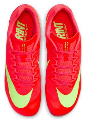 Chaussures d'Athlétisme Nike Zoom Rival Sprint Rouge/Vert Homme