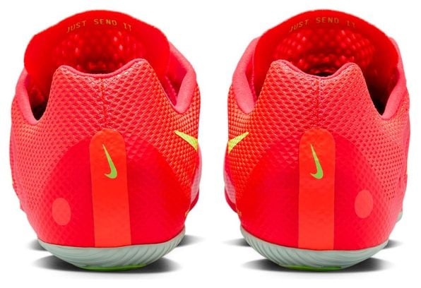 Chaussures d'Athlétisme Nike Zoom Rival Sprint Rouge/Vert Homme