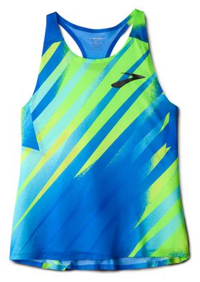 Brooks Elite Blue/Green Women's Tank Top