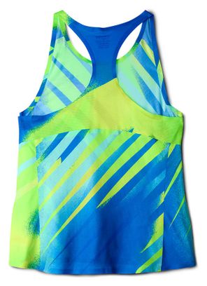 Brooks Elite Blue/Green Women's Tank Top
