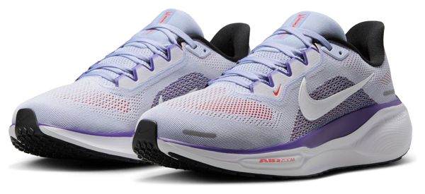 Nike Pegasus 41 hardloopschoenen voor dames, grijs/paars