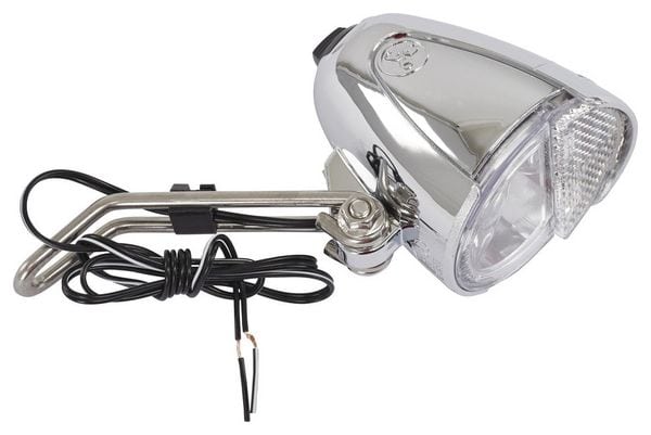 Trelock LS 583 Bike-i Retro Headlight Silver