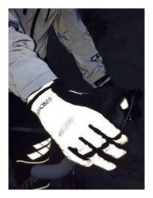 Paar Proviz Reflect 360 reflektierende Handschuhe
