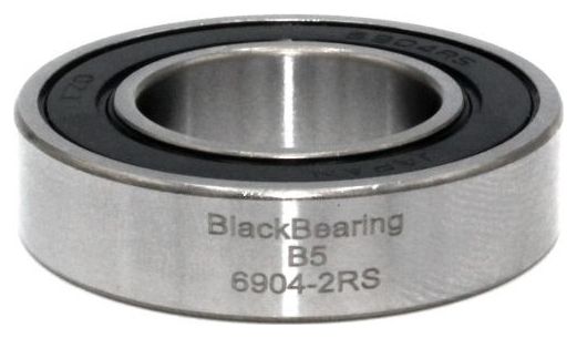 Black Bearing 61904-2RS 20 x 37 x 9 mm
