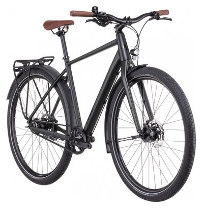 Vélo de Voyage Cube Travel Pro Shimano Nexus 8V Courroie 700 mm Noir Vert 2022