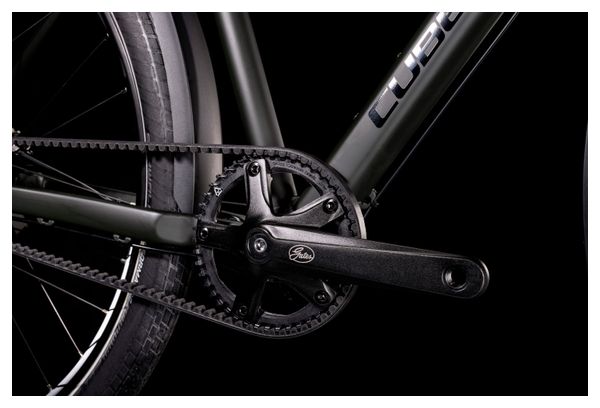 Vélo de Voyage Cube Travel Pro Shimano Nexus 8V Courroie 700 mm Noir Vert 2022