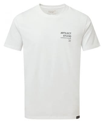 Artilect Geo Tee Bianco Uomo Merino T-Shirt