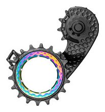 AbsoluteBlack Hollowcage Screed for Ultegra / Dura Ace 11 S Rainbow