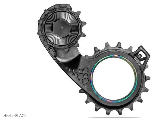 AbsoluteBlack Hollowcage Screed for Ultegra / Dura Ace 11 S Rainbow