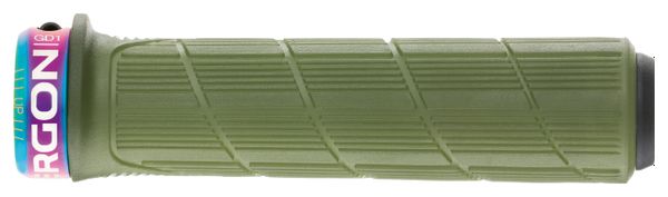 Manopole tecniche Ergon GD1 Evo Slim Factory Green Moss Frozen / Oil-Slick