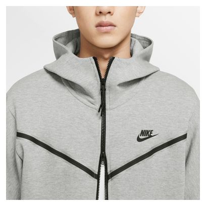 Nike Sportswear Tech Fleece Kapuzenpullover Grau