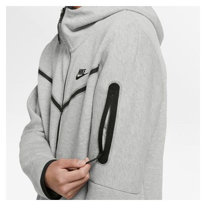 Nike Sportswear Tech Fleece Kapuzenpullover Grau