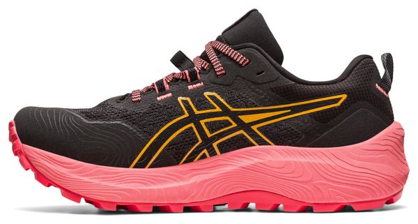 Asics Gel Trabuco 11 GTX Black Pink Women's Trail Running Shoes