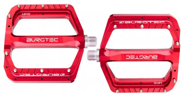 Burgtec Penthouse MK5 Flachpedale Race Red