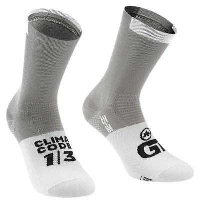 Assos GT Socks C2 Grey/White