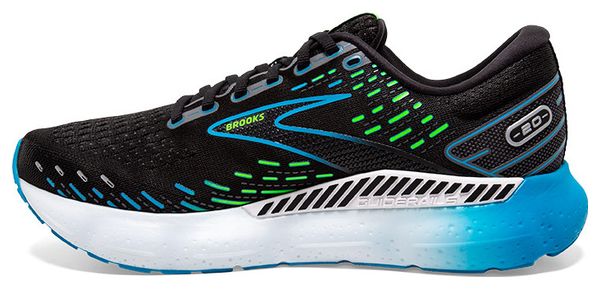 Chaussures Running Brooks Glycerin GTS 20 Noir Bleu Homme