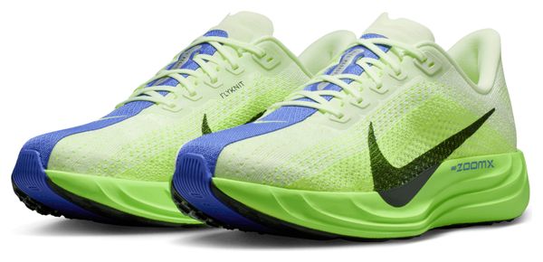 Nike Pegasus Plus Running Shoes, Green/Blue, Men's
