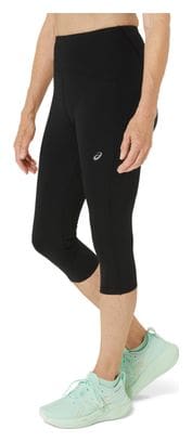 Donna Asics Road High Waist Tights 3/4 Nero