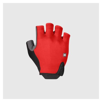 Sportful Matchy Short Gloves Red