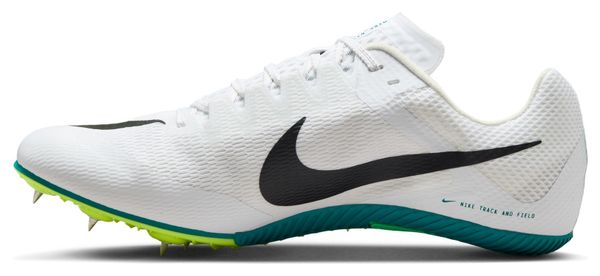 Chaussures d'Athlétisme Nike Zoom Rival Blanc/Vert Homme