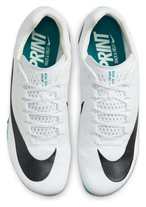 Chaussures d'Athlétisme Nike Zoom Rival Blanc/Vert Homme